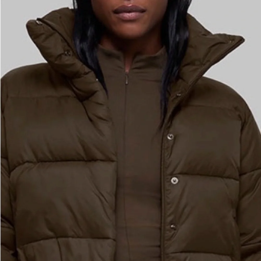 Women's ALO YOGA NWT GOLD RUSH Puffer Jacket Espresso!